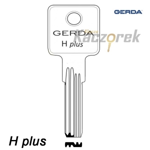 Gerda 007 - surový klíč - H plus